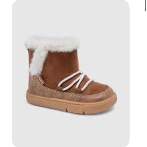 Carter's Brown and White Kids Boots